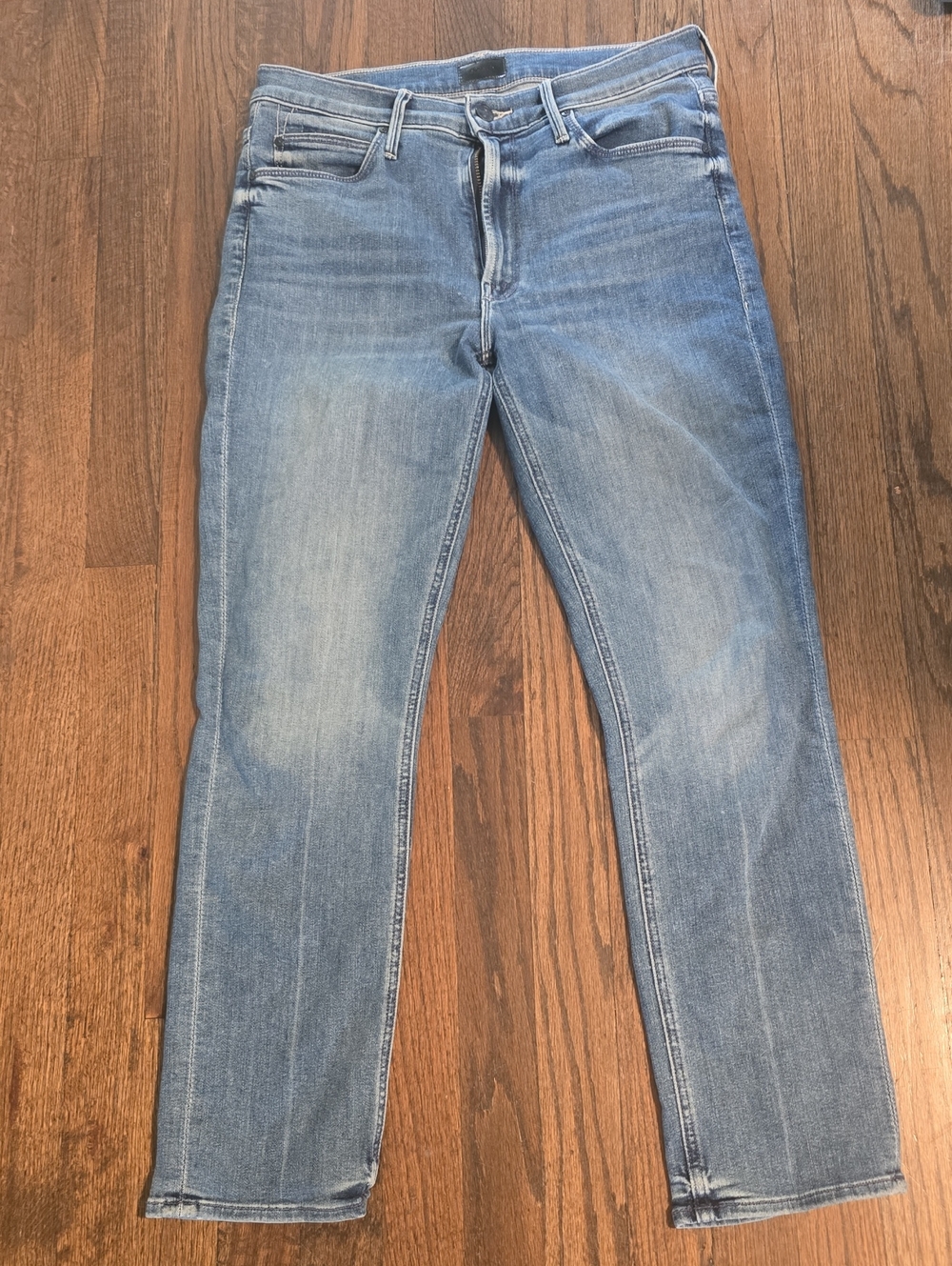 MOTHER Light Blue Denim Jeans
